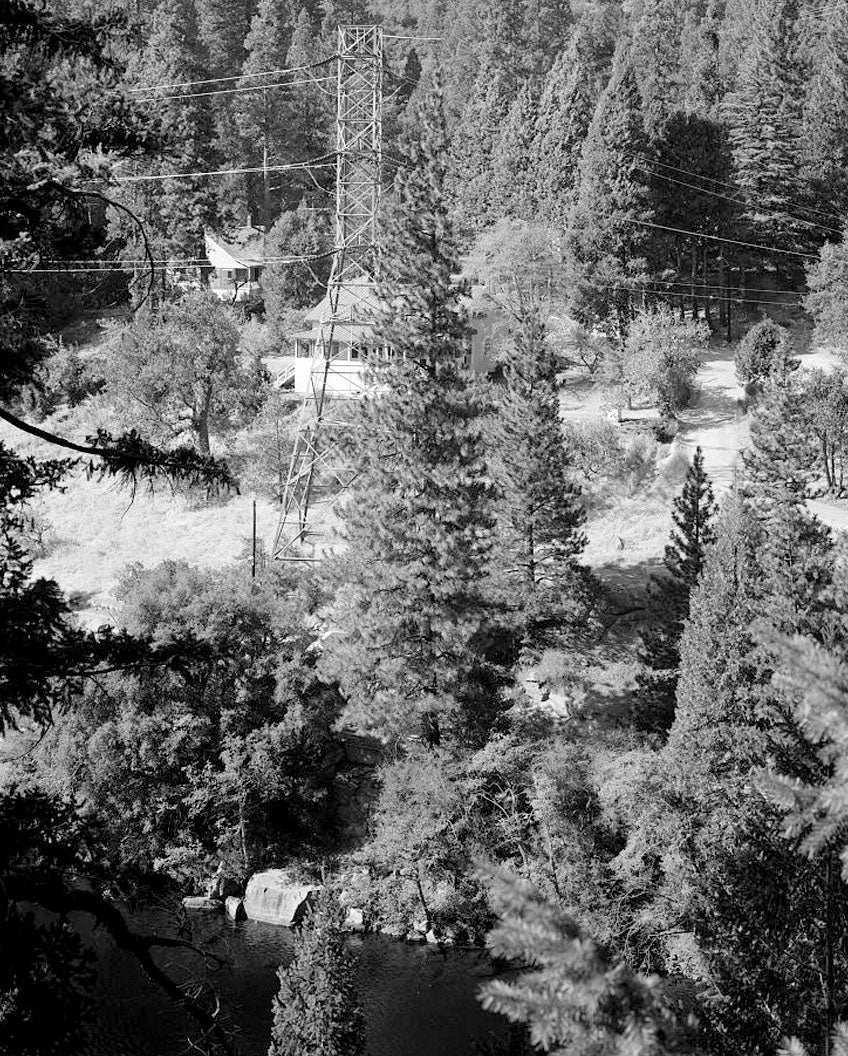 Historic Photo : Big Creek Hydroelectric System, Big Creek Town, Operator House, Orchard Avenue south of Huntington Lake Road, Big Creek, Fresno County, CA 1 Photograph