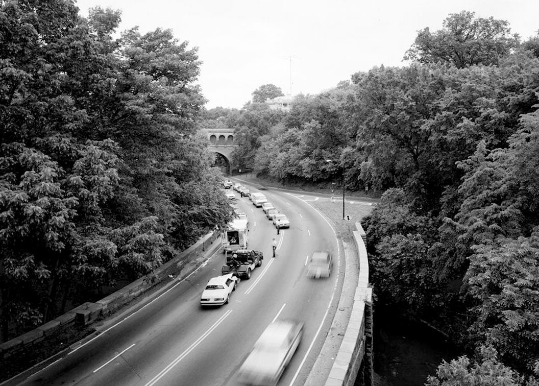 Historic Photo : Rock Creek & Potomac Parkway Bridge near P Street, Washington, District of Columbia, DC 2 Photograph