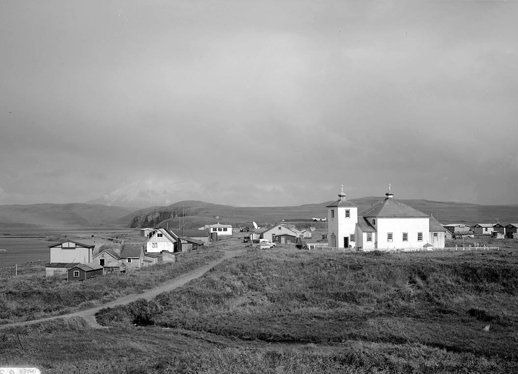 Historic Photo : St. Nicholas Russian Orthodox Church, Nikolski, Aleutians West Census Area, AK 1 Photograph