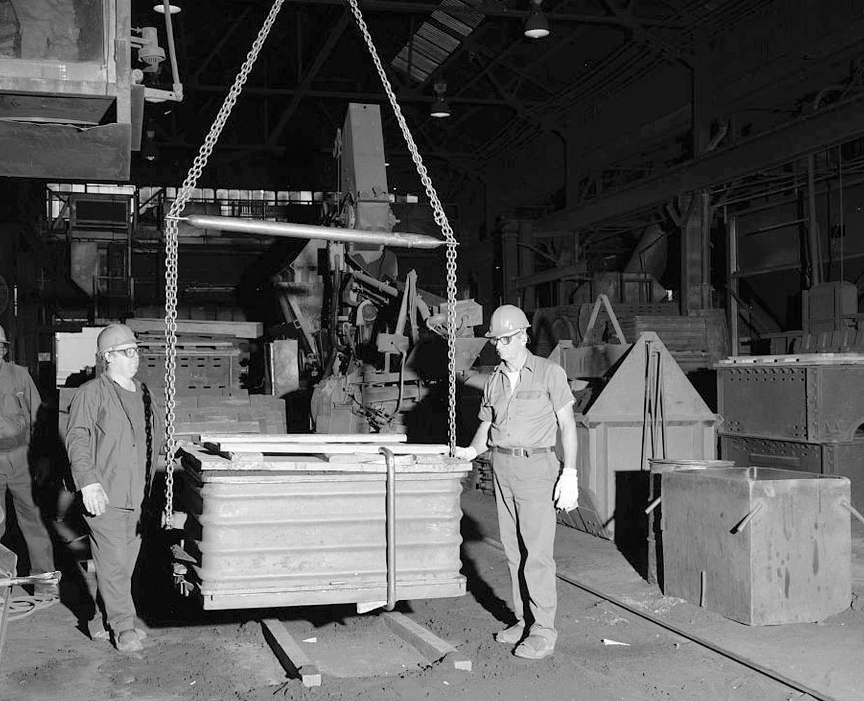 Historic Photo : Stockham Pipe & Fittings Company, Ductile Iron Foundry, 4000 Tenth Avenue North, Birmingham, Jefferson County, AL 1 Photograph