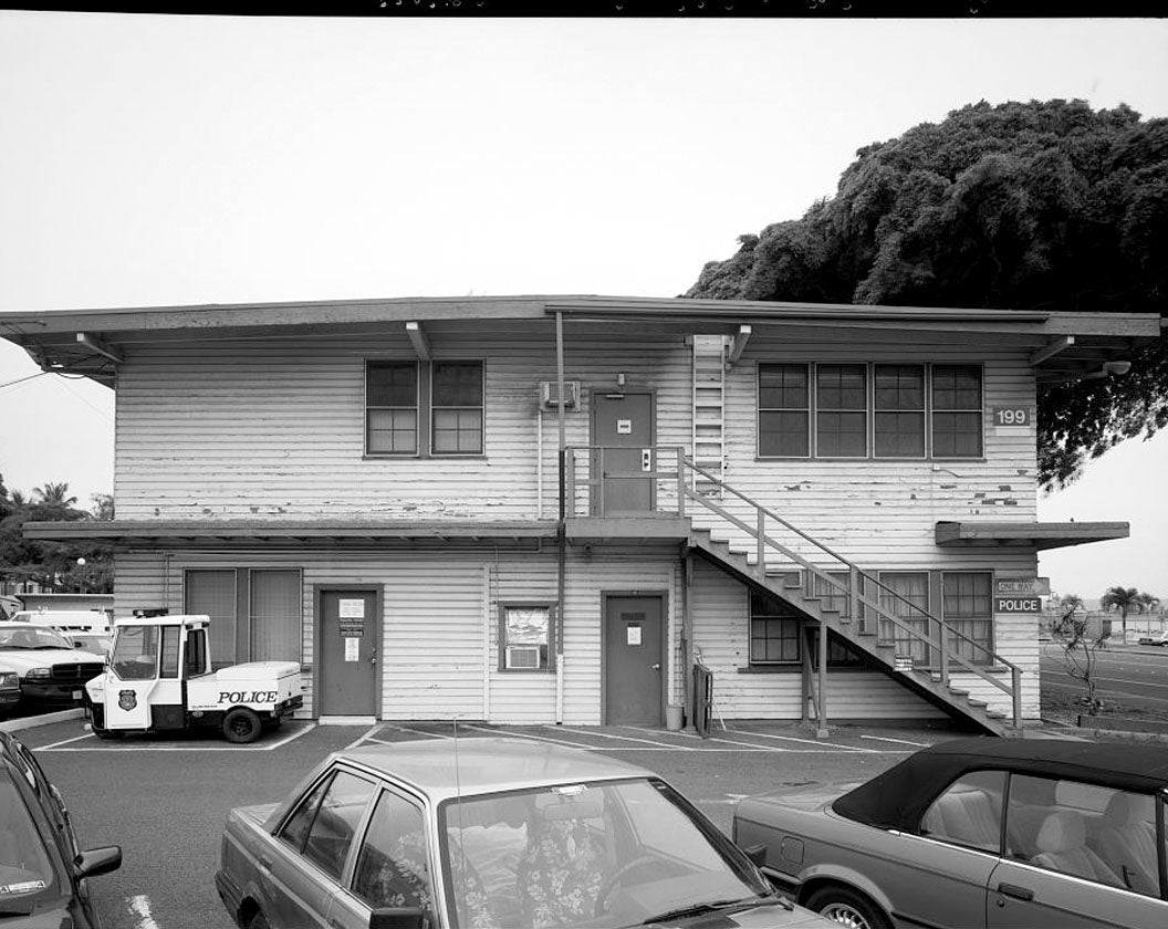 Historic Photo : U.S. Naval Base, Pearl Harbor, Post Office, Pearl Harbor Boulevard near Willamette Street, Pearl City, Honolulu County, HI 1 Photograph