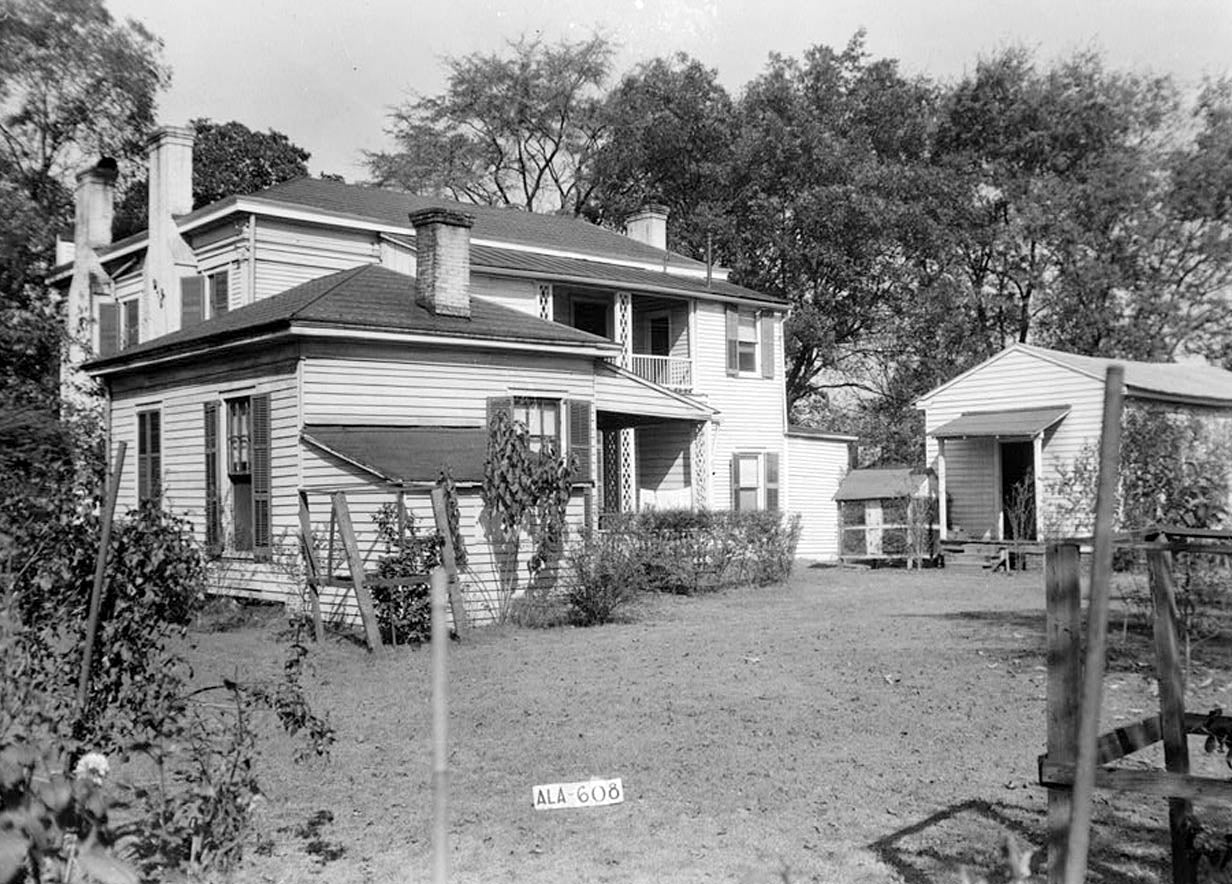 Historic Photo : McBryde-Screws-Tyson House, 423 Mildred Street, Montgomery, Montgomery County, AL 3 Photograph
