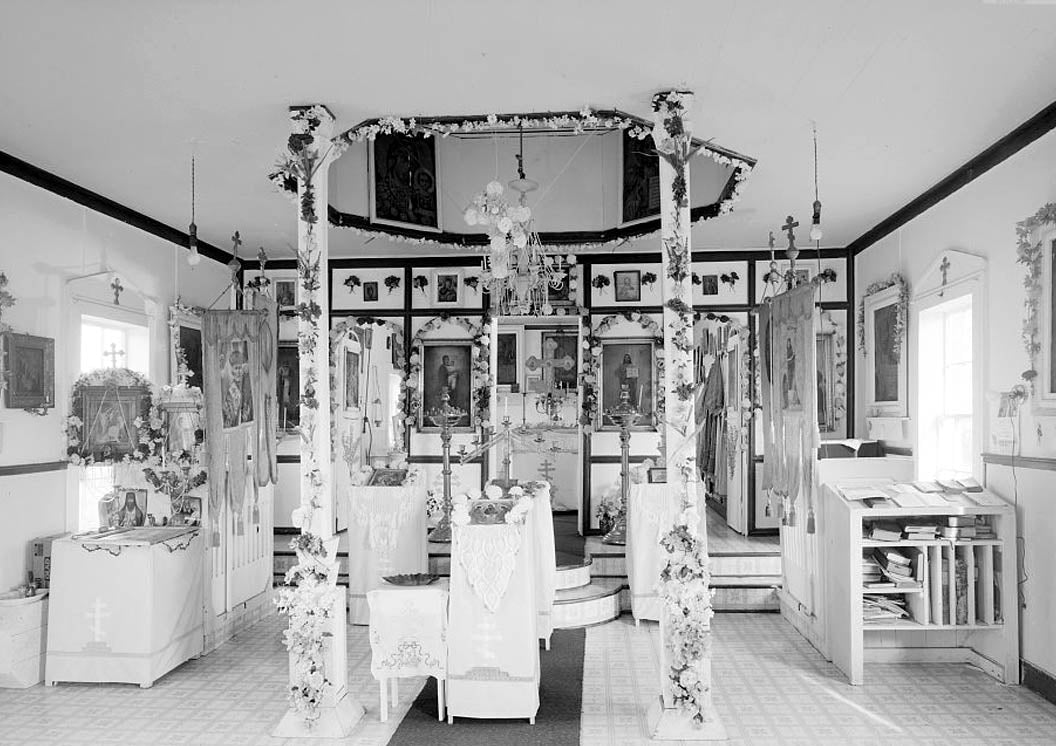 Historic Photo : Protection of the Holy Thestokos Russian Orthodox Church, Kodiak Island, Akhiok, Kodiak Island Borough, AK 8 Photograph