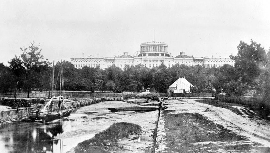 Historic Photo : U.S. Capitol, Intersection of North, South, & East Capitol Streets & Capitol Mall, Washington, District of Columbia, DC 1 Photograph