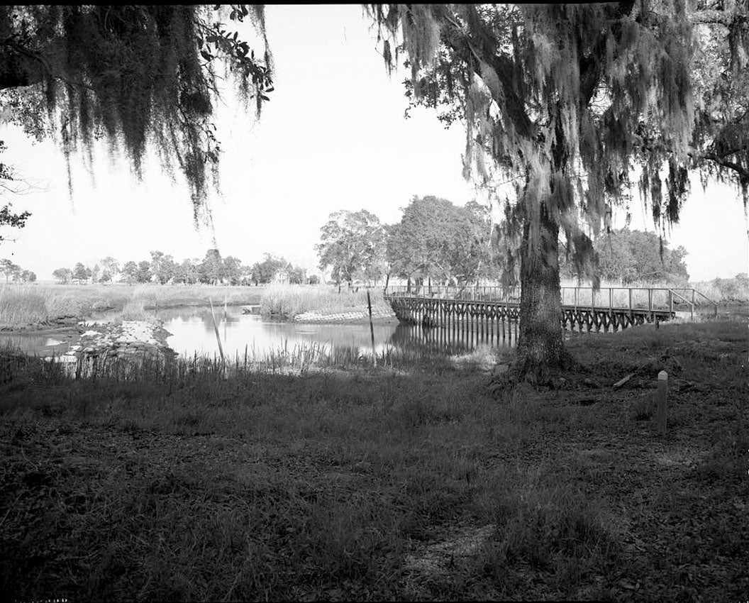 Historic Photo : Richmond Hill Plantation, Sterling Creek Marsh, East of Richmond Hill on Ford Neck Road, Richmond Hill, Bryan County, GA 7 Photograph