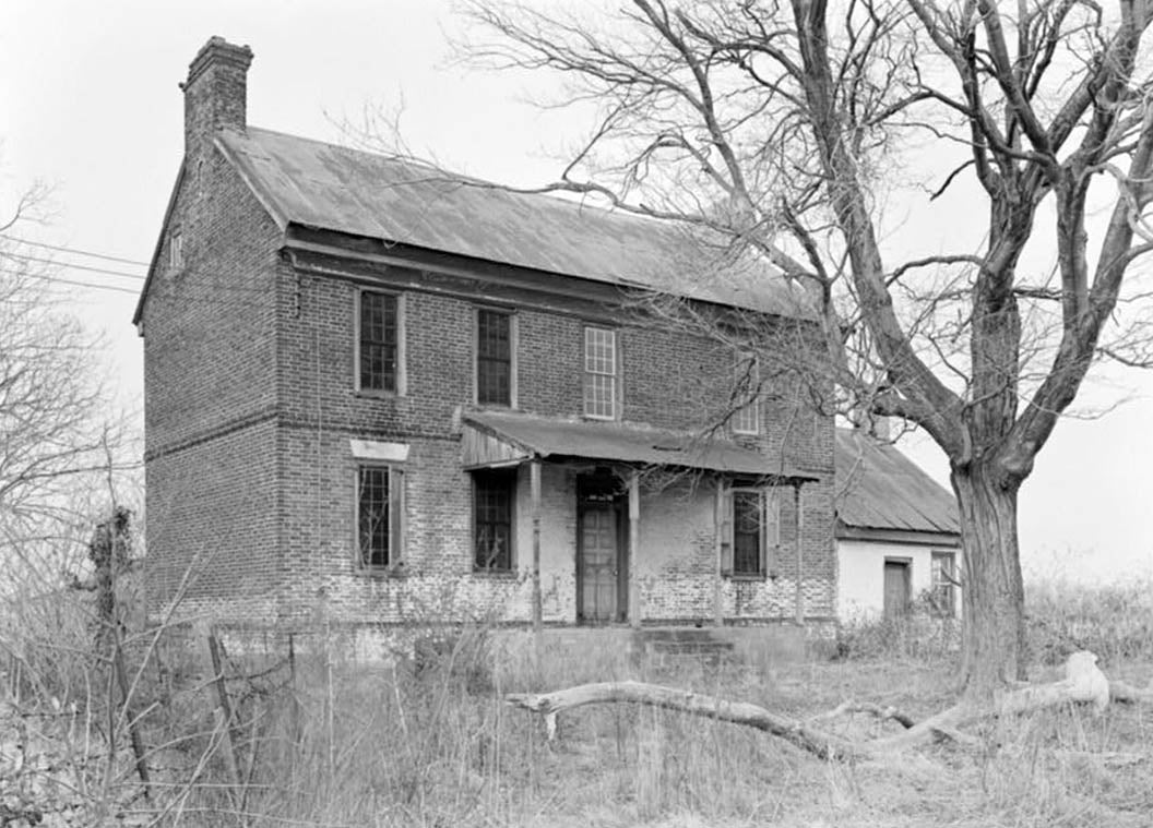 Historic Photo : Allee House, Adjoining Bombay Hook Wildlife Refuge, Smyrna, Kent County, DE 4 Photograph