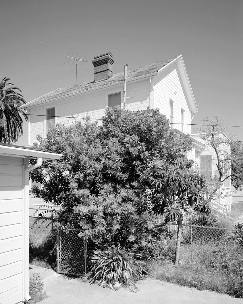 Historic Photo : Mare Island Naval Shipyard, Quarters 29, Walnut Avenue, west side between Third & Fifth Streets, Vallejo, Solano County, CA 6 Photograph
