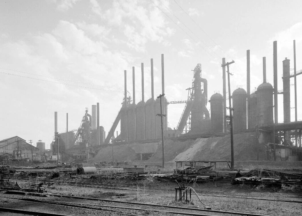 Historic Photo : Louisville & Nashville Railroad, Union Station Train Shed, Water Street, opposite Lee Street, Montgomery, Montgomery County, AL 1 Photograph