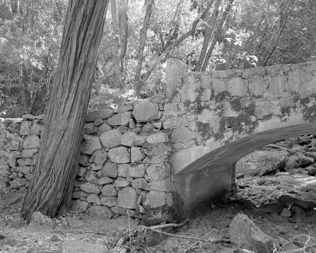 Historic Photo : Bridalveil Fall Bridge No. 2, Spanning Bridalveil Creek on carriage road, Yosemite Village, Mariposa County, CA 4 Photograph
