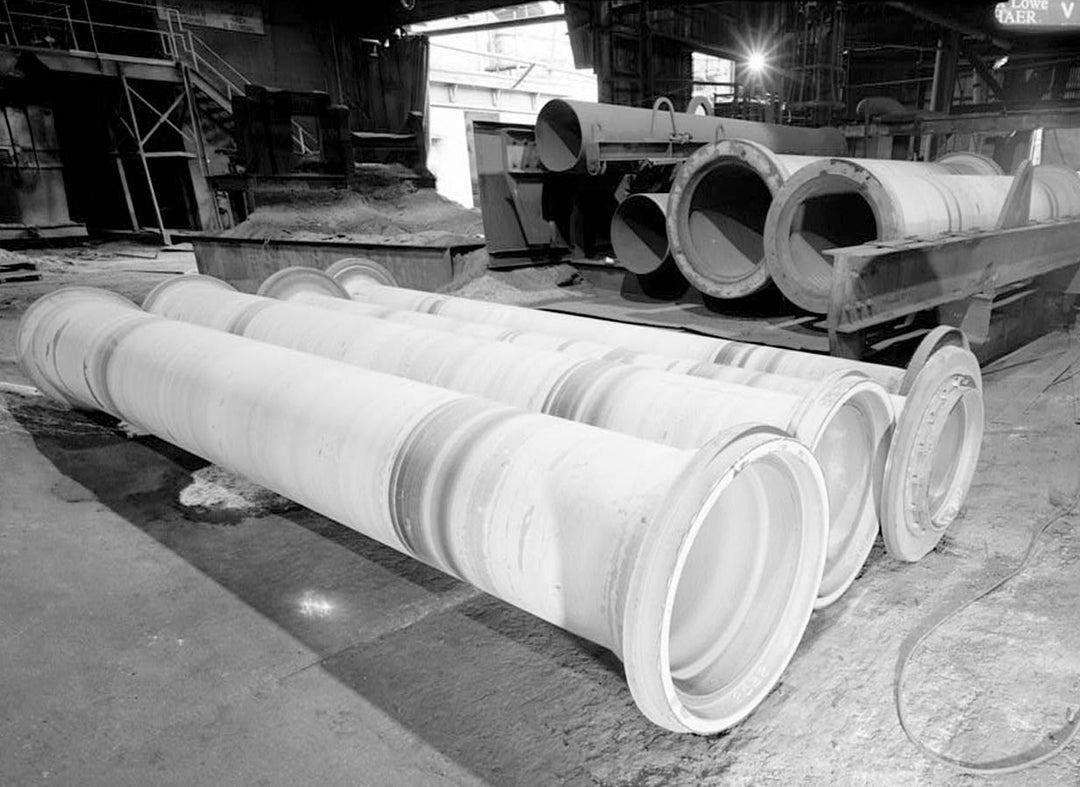 Historic Photo : United States Pipe & Foundry Company Plant, Machine Shop, 2023 St. Louis Avenue at I-20/59, Bessemer, Jefferson County, AL 3 Photograph