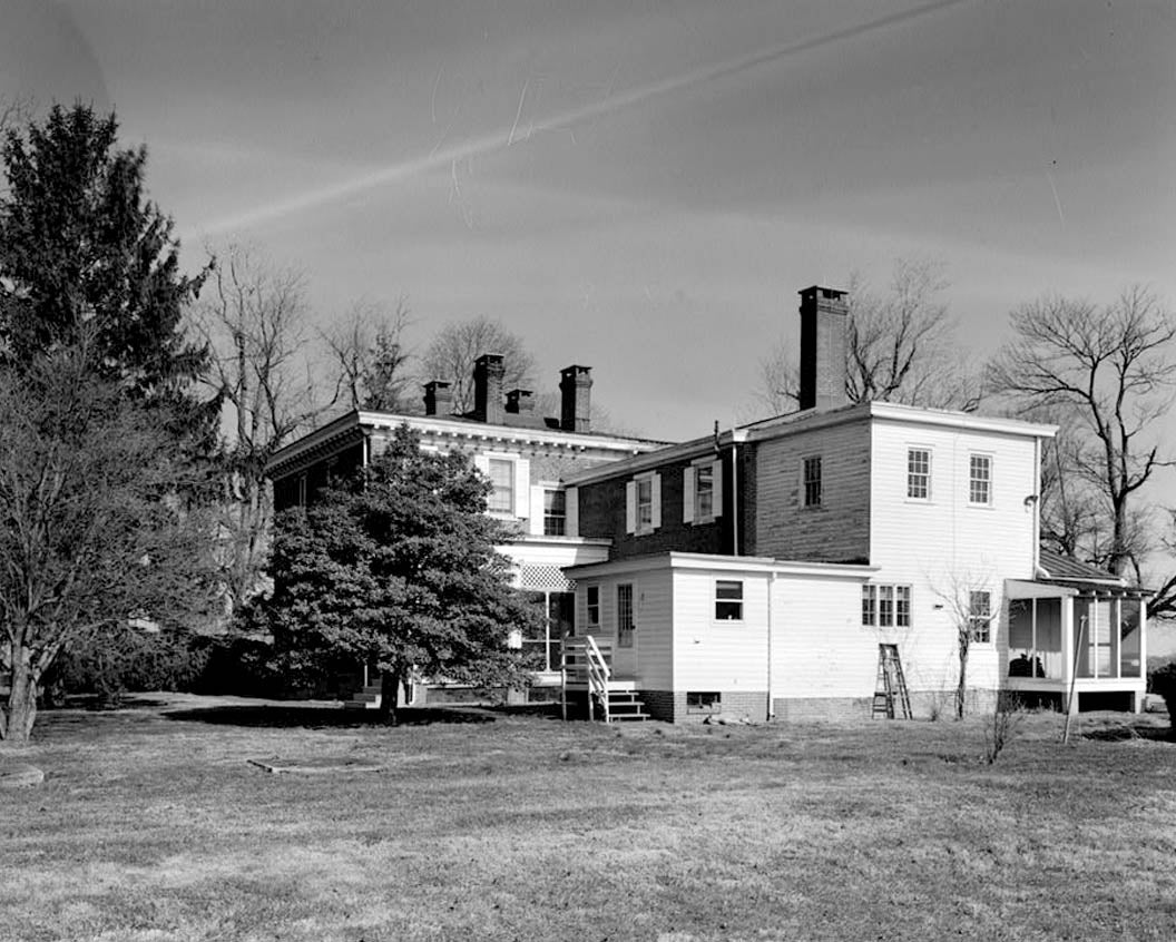 Historic Photo : Monterey, Main House, State Road 423, East of Route 13, McDonough, New Castle County, DE 6 Photograph