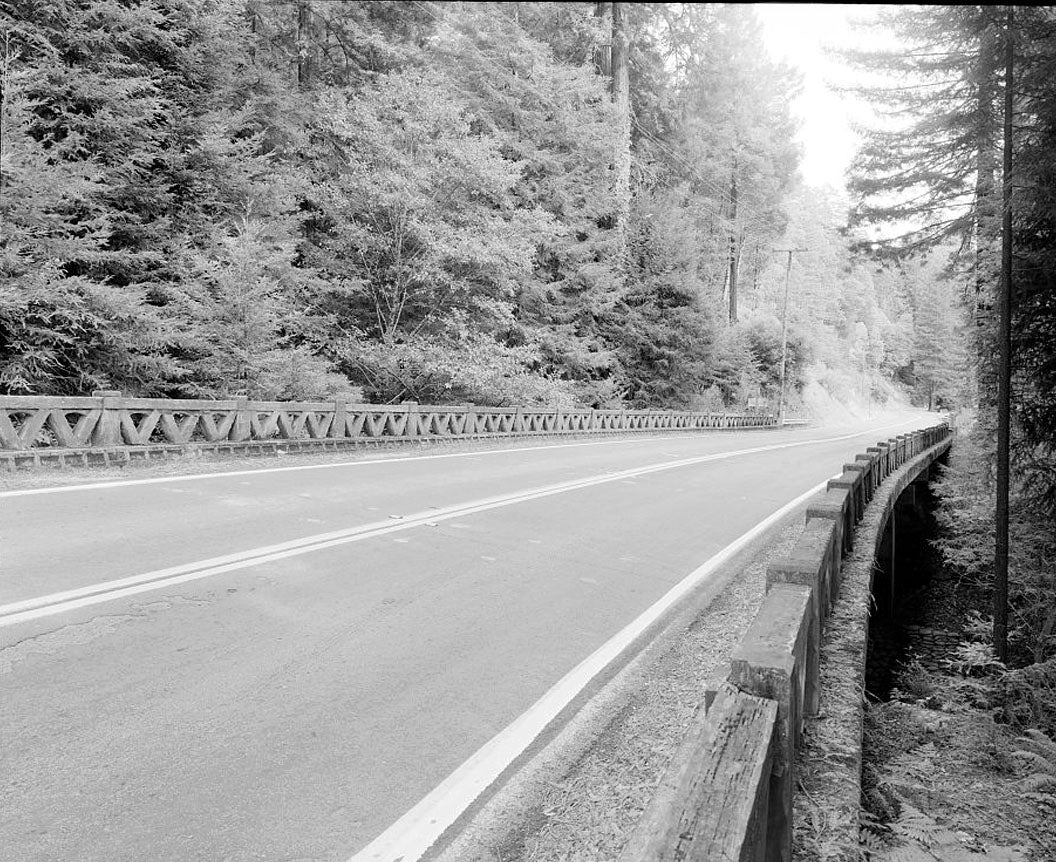 Historic Photo : Redwood National & State Parks Roads, California coast from Crescent City to Trinidad, Crescent City, Del Norte County, CA 14 Photograph
