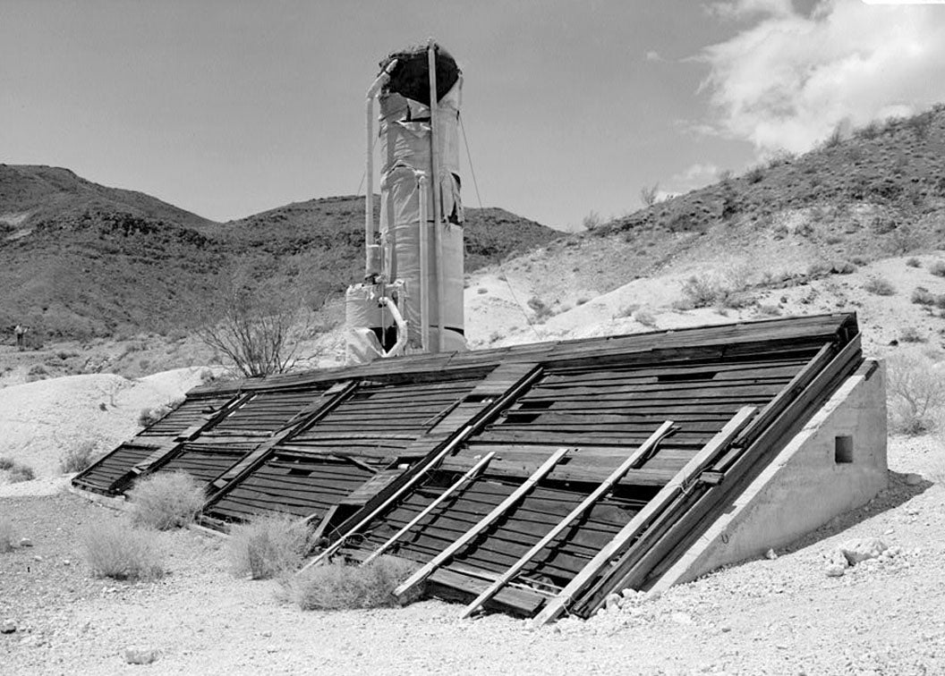 Historic Photo : Death Valley Ranch, Solar Heater, Death Valley Junction, Inyo County, CA 1 Photograph