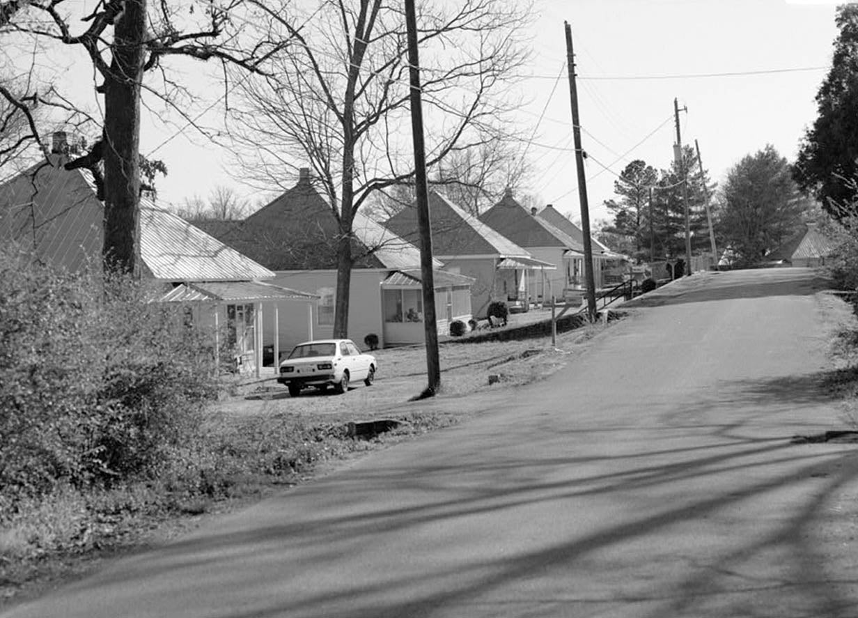 Historic Photo : Worker Houses, 1500 Block Minnesota Avenue, Bessemer, Jefferson County, AL 1 Photograph