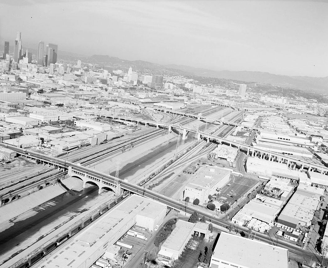 Historic Photo : Los Angeles River Bridges, Los Angeles, Los Angeles County, CA 10 Photograph