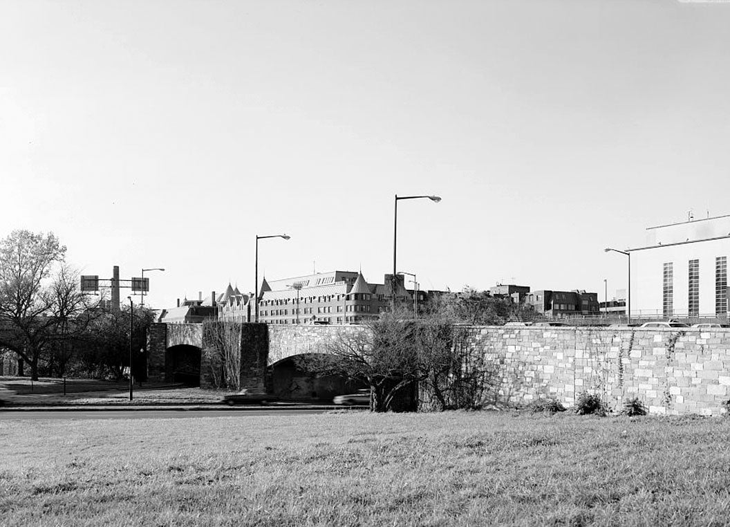 Historic Photo : K Street Bridge, Spanning Rock Creek & Potomac Parkway, Washington, District of Columbia, DC 1 Photograph