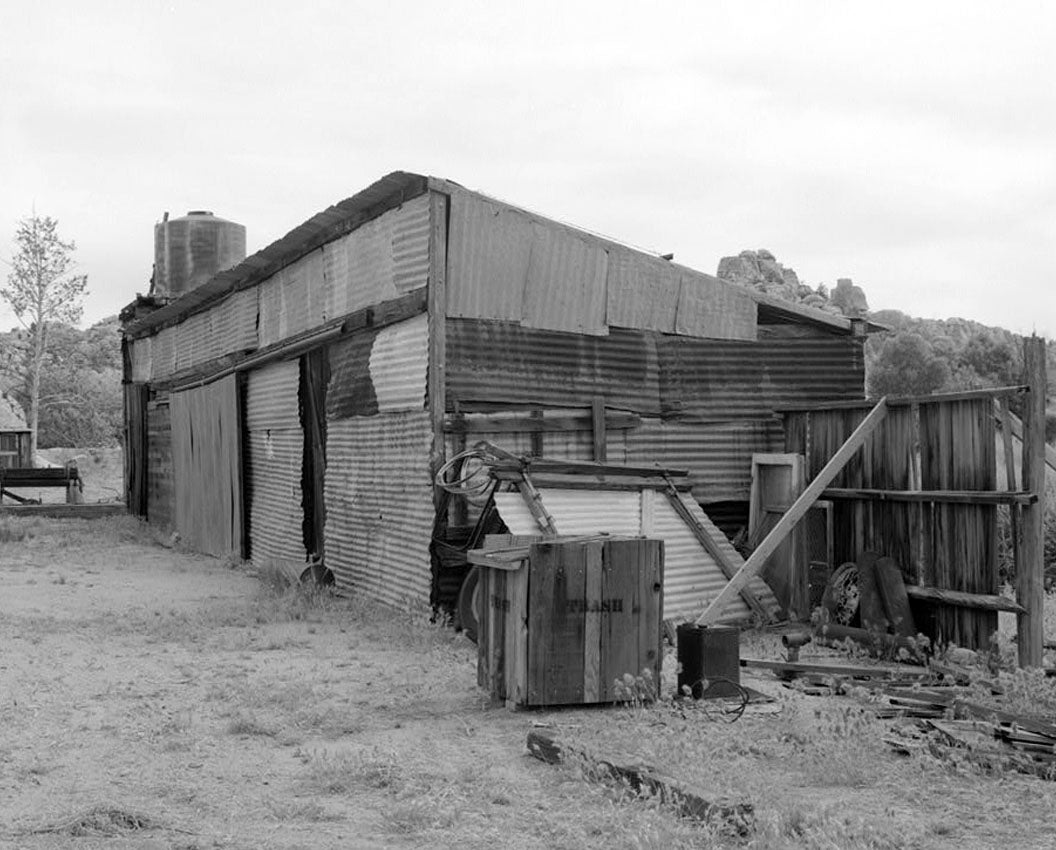 Historic Photo : Desert Queen Ranch, Machine Shop, Twentynine Palms, San Bernardino County, CA 3 Photograph