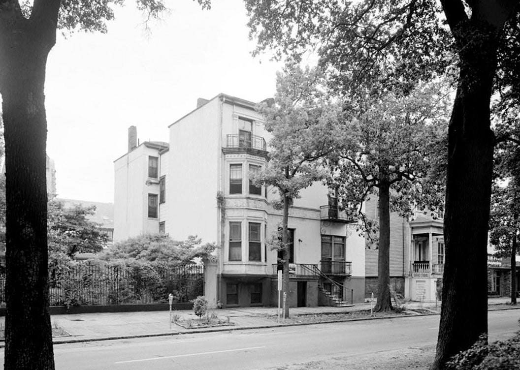 Historic Photo : Anderson-Preston House, 14 East Oglethorpe Street, Savannah, Chatham County, GA 1 Photograph