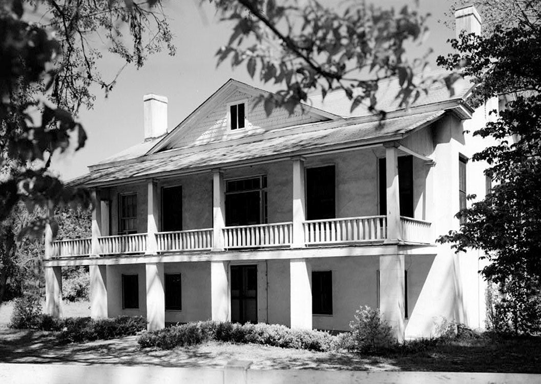 Historic Photo : William & Hector Bruce House, U.S. Highway 90 (Chattahoochee Highway), Quincy, Gadsden County, FL 1 Photograph