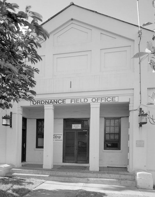 Naval Magazine Lualualei, West Loch Branch, Administration Building & Storehouse, Main wharf area between wharves W1 & W2, north of First Street, Pearl City, Honolulu County, HI 4