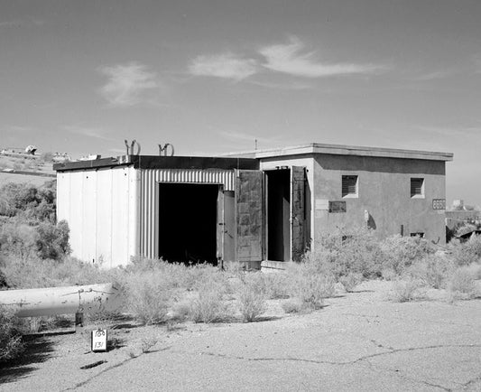 Edwards Air Force Base, Air Force Rocket Propulsion Laboratory, Electrical Substation, Test Area 1-115, northwest end of Saturn Boulevard, Boron, Kern County, CA 2