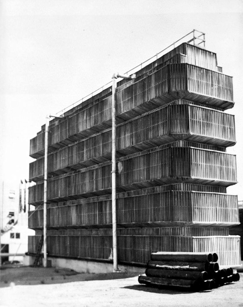 Historic Photo : Crosscut Steam Plant, North side Salt River near Mill Avenue & Washington Street, Tempe, Maricopa County, AZ 6 Photograph