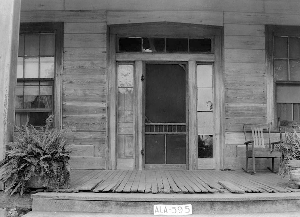 Historic Photo : Berry House, County Road 14, High Ridge, Bullock County, AL 2 Photograph