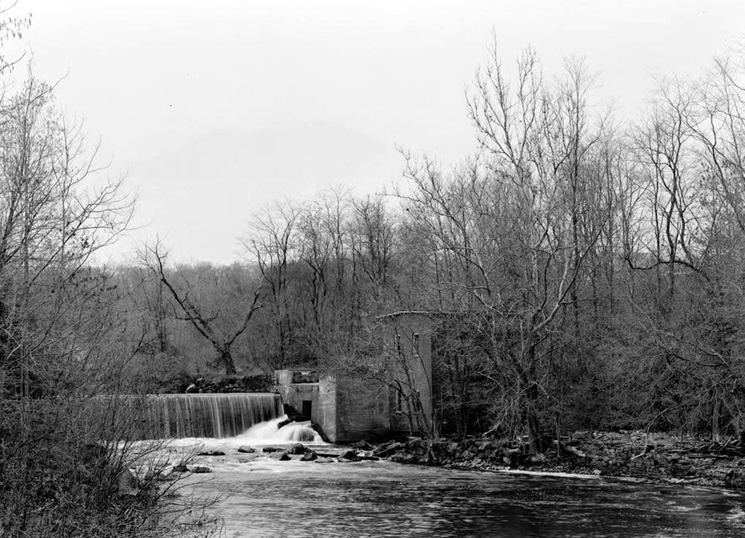 Historic Photo : Indian Leap Pedestrian Bridge, Norwich, New London County, CT 2 Photograph
