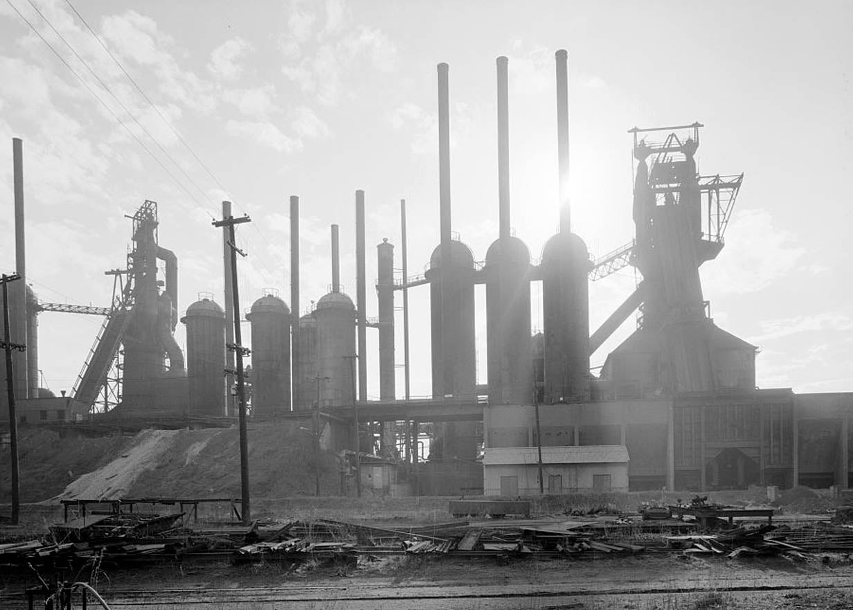 Historic Photo : Woodward Coal & Iron Company Furnace, Opossum Creek vicinity, Woodward, Jefferson County, AL 1 Photograph