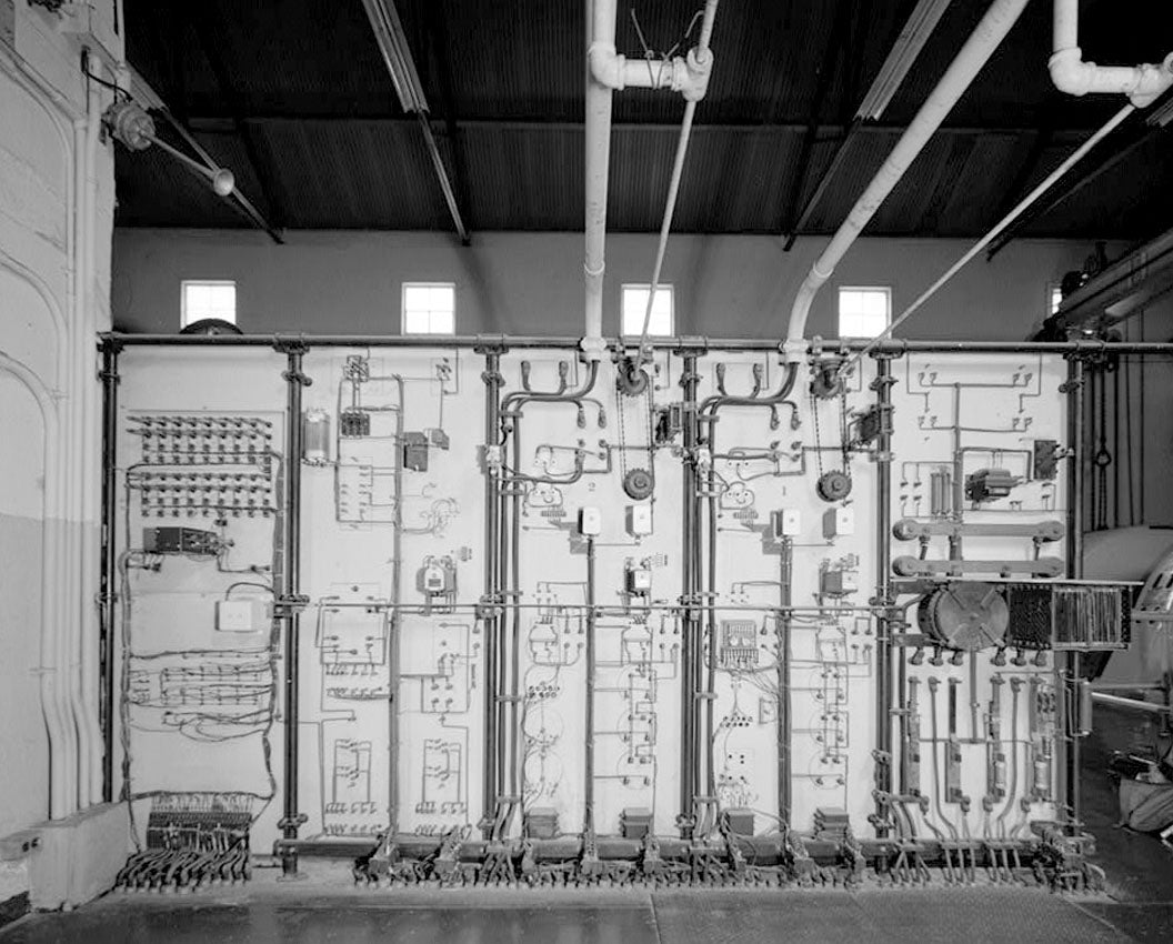 Historic Photo : Santa Ana River Hydroelectric System, SAR-2 Powerhouse, Redlands, San Bernardino County, CA 4 Photograph