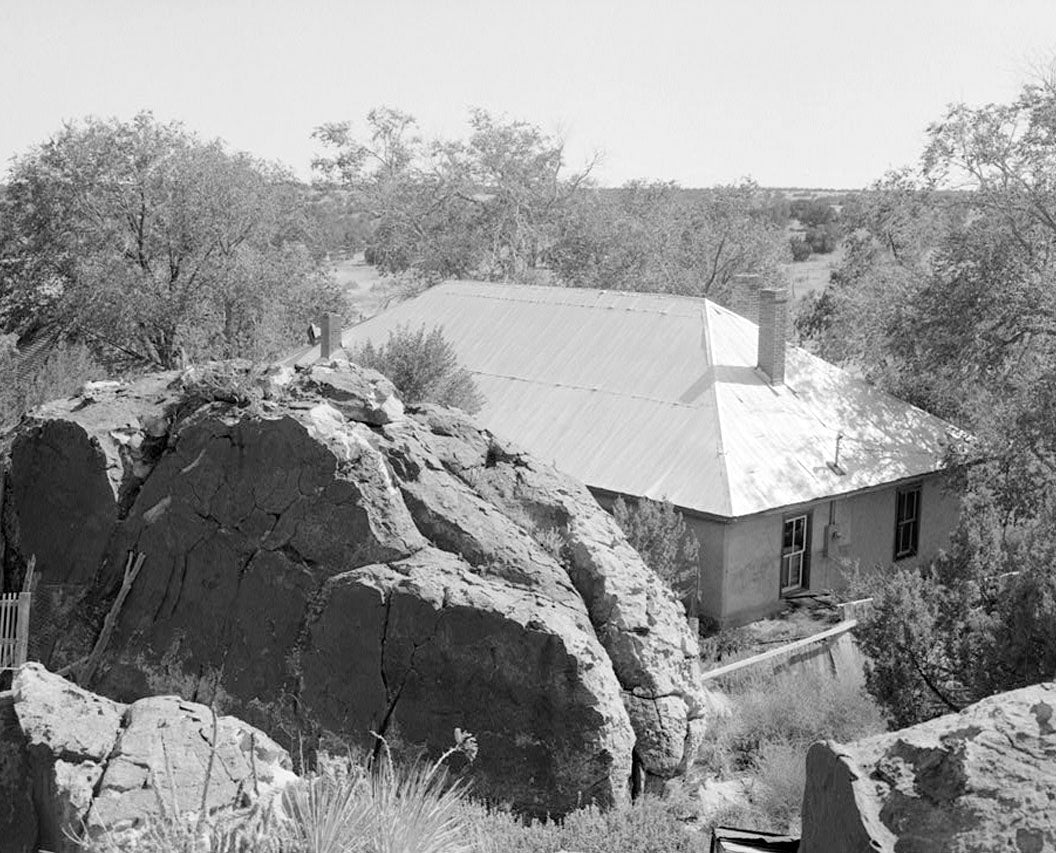 Historic Photo : Adam & Bessie Arnet Homestead, Adam & Bessie Arnet Residence, 18 feet west of Generator House, Model, Las Animas County, CO 1 Photograph