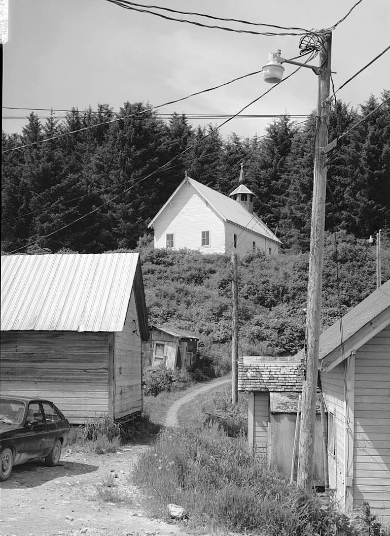 Historic Photo : St. John the Baptist Russian Orthodox Church, Angoon, Skagway-Hoonah-Angoon Census Area, AK 9 Photograph