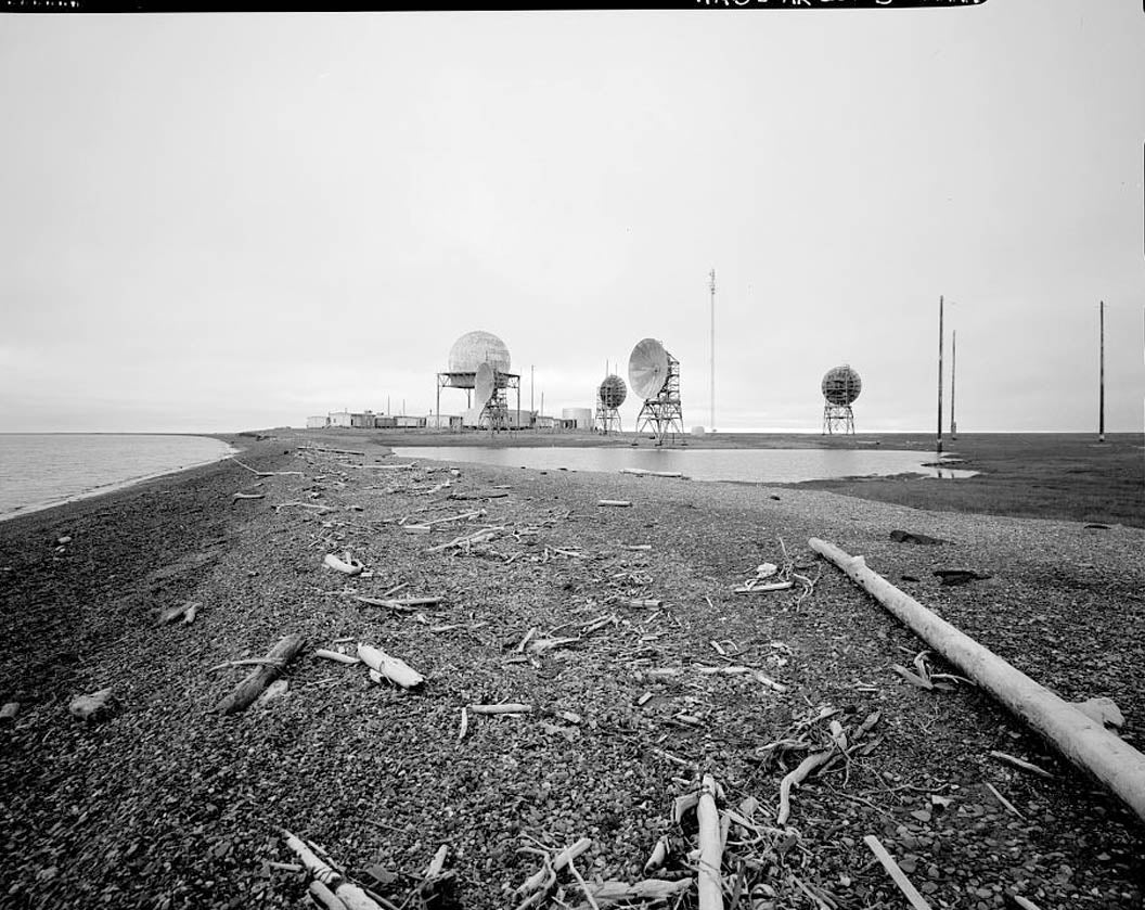 Historic Photo : POW-3 Distant Early Warning Line Station, Bullen Point, Prudhoe Bay, North Slope Borough, AK 8 Photograph