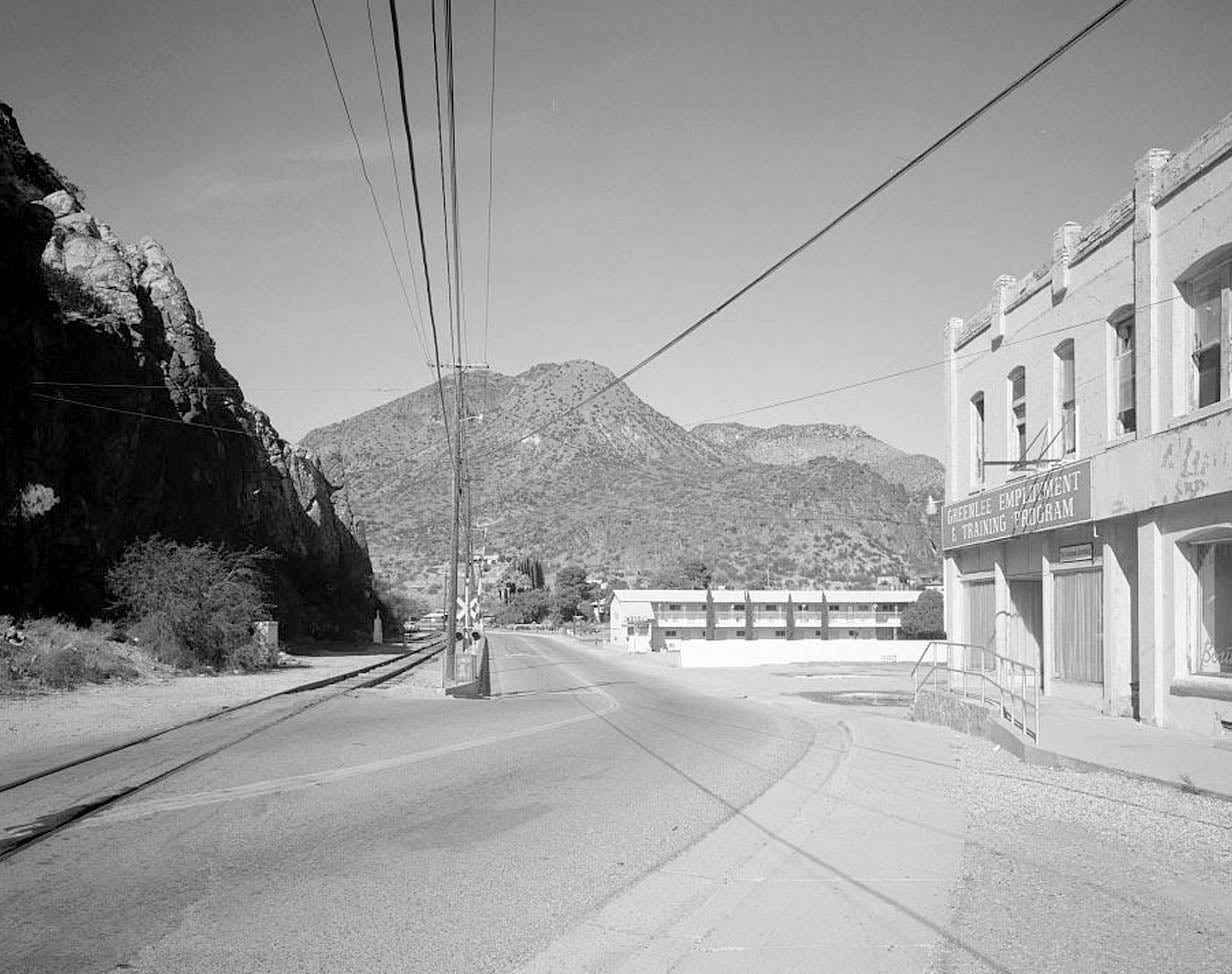 Historic Photo : Clifton Townsite, Confluence of Chase Creek & San Francisco River, Clifton, Greenlee County, AZ 1 Photograph