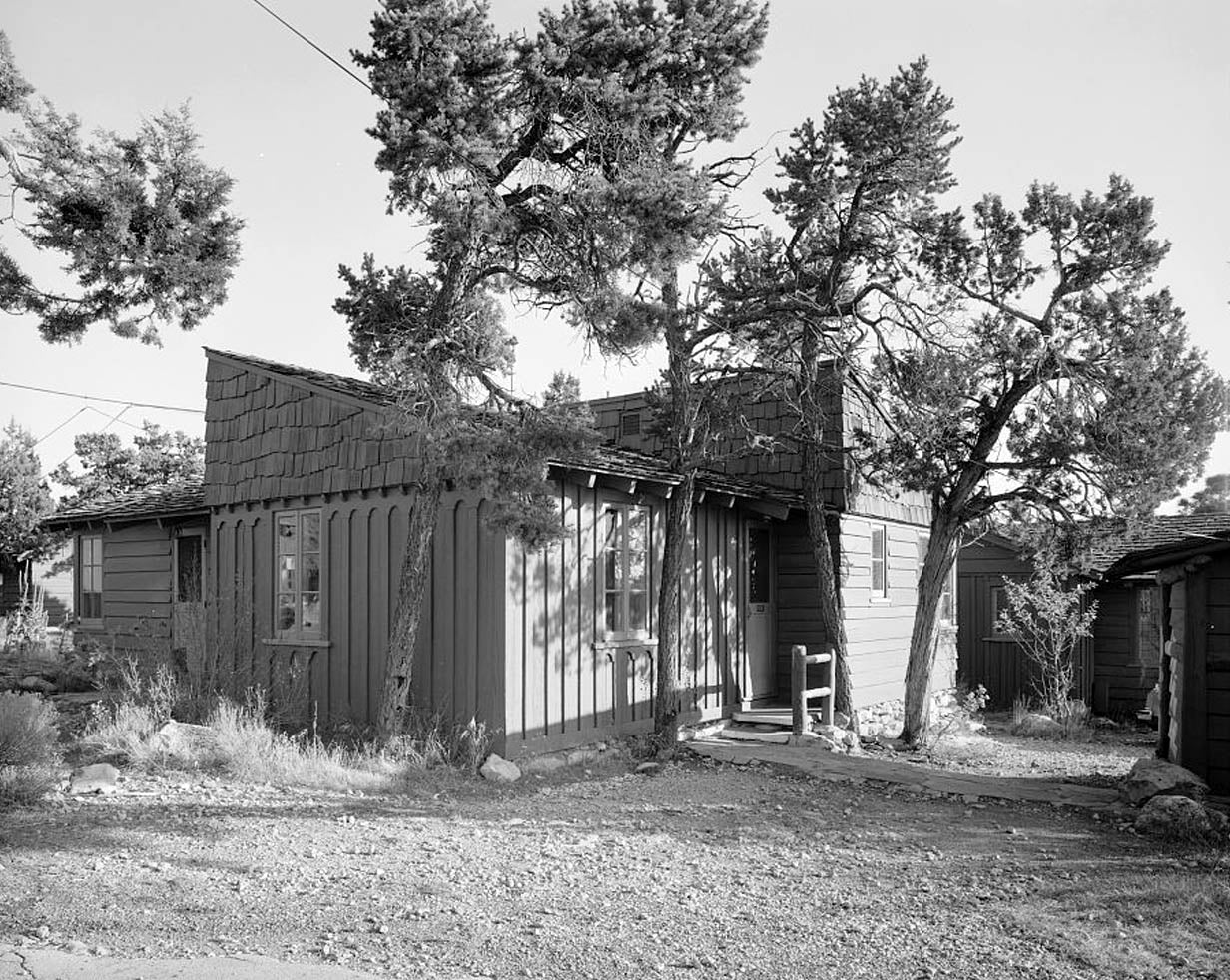 Historic Photo : Bright Angel Lodge, Cabin No. 6174-6177, Grand Canyon Village, South Rim, Grand Canyon, Coconino County, AZ 3 Photograph