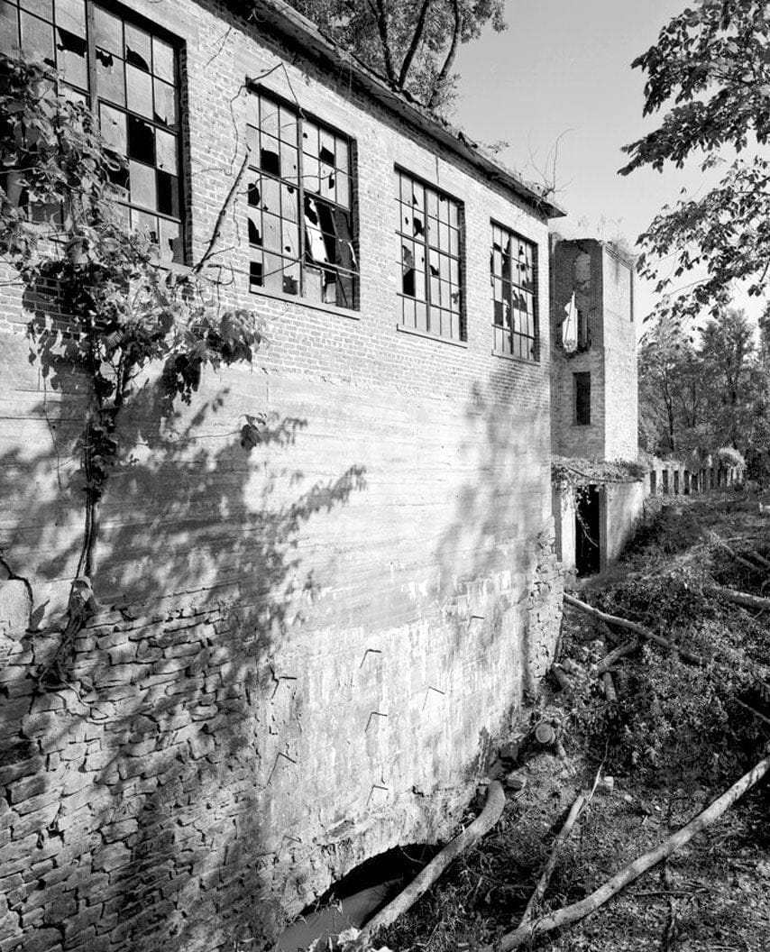 Historic Photo : Pearle Cotton Mill & Dam, Elbert County Road 245, Elberton, Elbert County, GA 8 Photograph