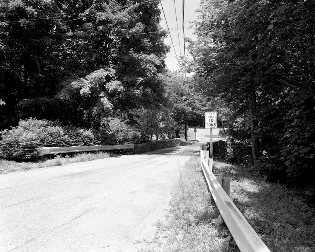 Historic Photo : Bridge No. 04619, Spanning Ten Mile River at Village Hill Road, Columbia, Tolland County, CT 1 Photograph