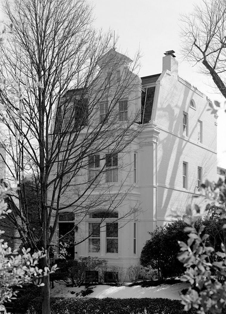 Historic Photo : Gustav Freibus House, 3038 Dumbarton Street, Northwest, Washington, District of Columbia, DC 1 Photograph