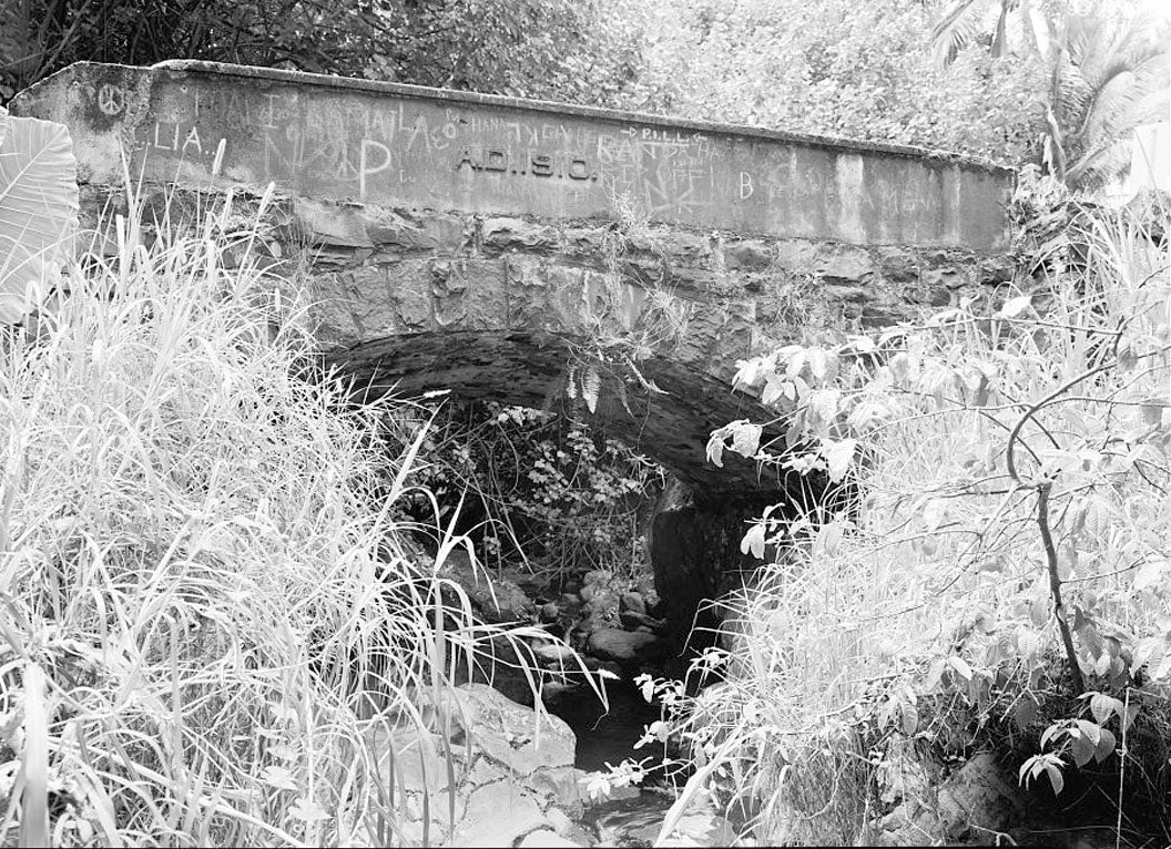 Historic Photo : Hana Belt Road, Between Haiku and Kaipahulu, Hana, Maui County, HI 26 Photograph