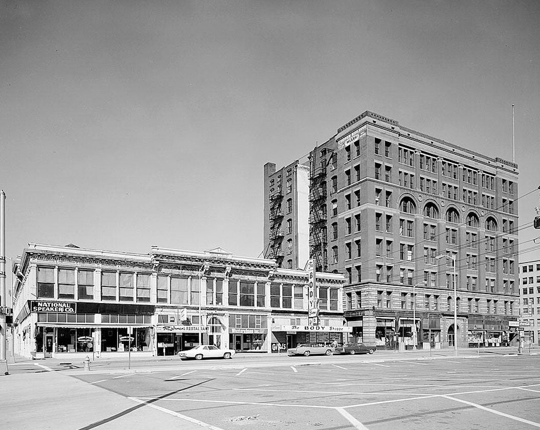 Historic Photo : Skyline Urban Renewal Area, Arapahoe & 17th Streets (Commercial Buildings), Arapahoe & Seventeenth Streets, Denver, Denver County, CO 1 Photograph