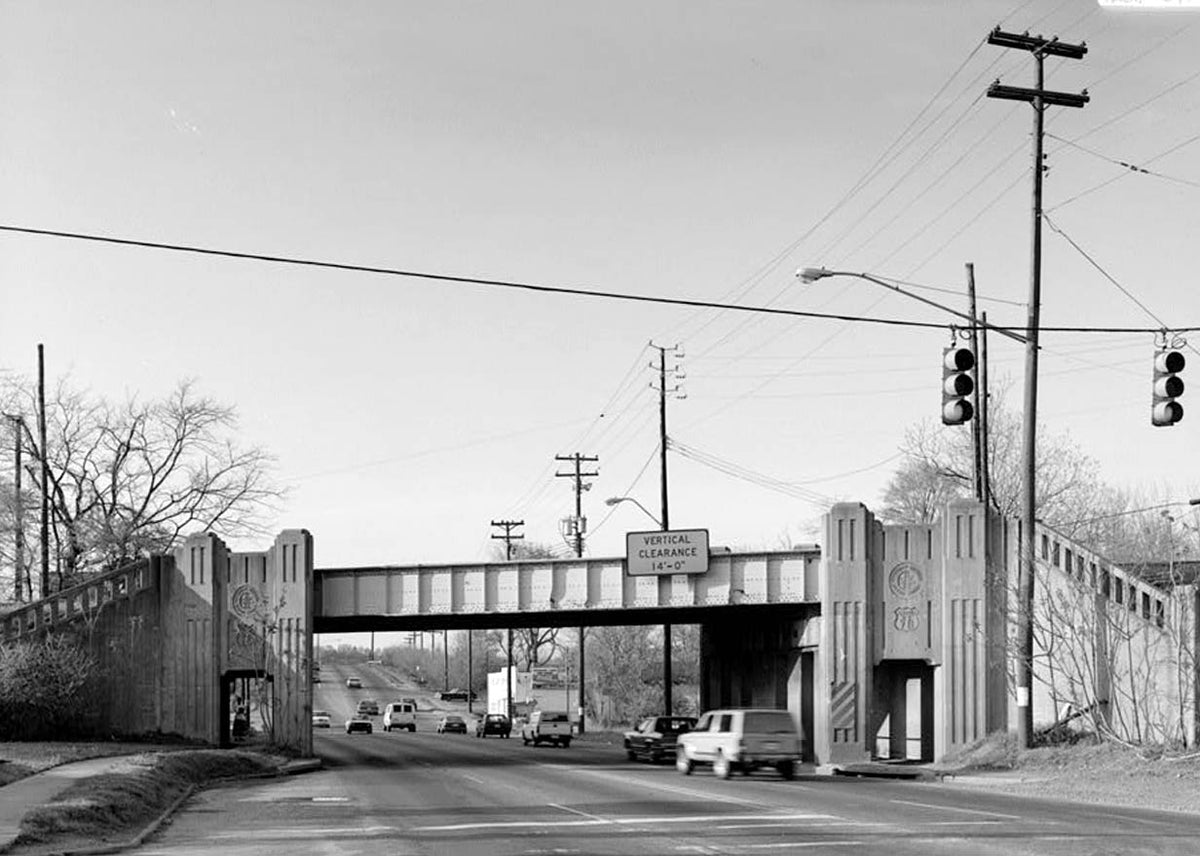 Historic Photo : Birmingham Southern Railroad Bridge, U.S. Highway 78, Birmingham, Jefferson County, AL 1 Photograph