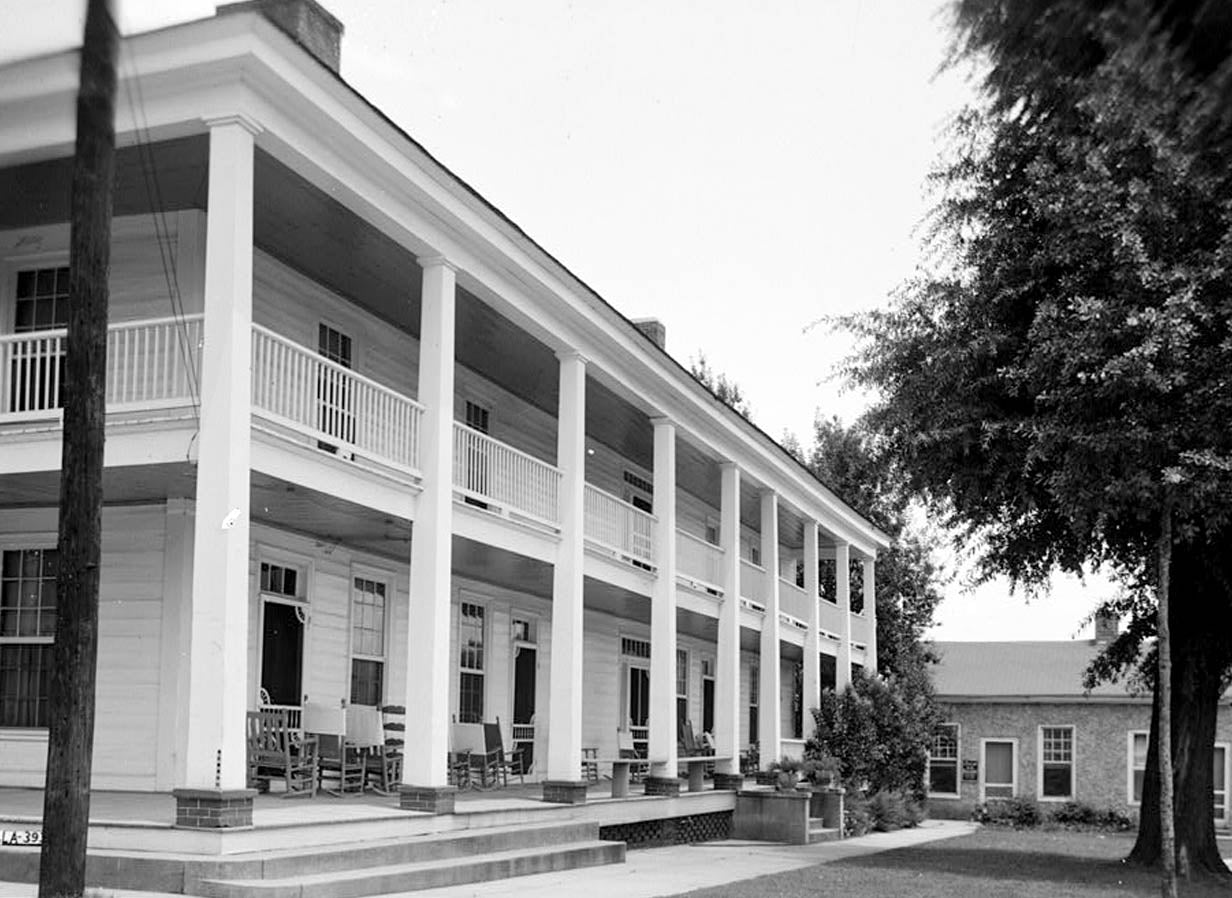 Historic Photo : Phoenix Hotel, Phoenix Street, Carrollton, Pickens County, AL 3 Photograph