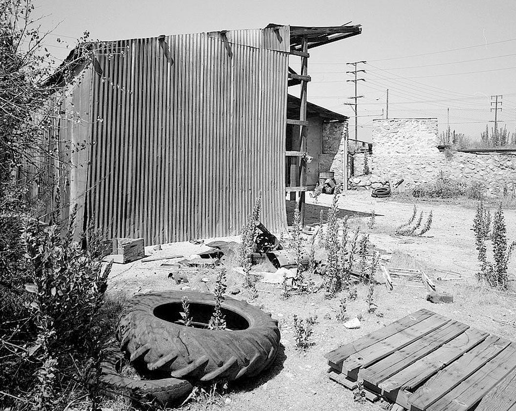 Historic Photo : Pitzer Ranch, Shed, 130 feet West of Padua Avenue on Base Line Road, Claremont, Los Angeles County, CA 1 Photograph