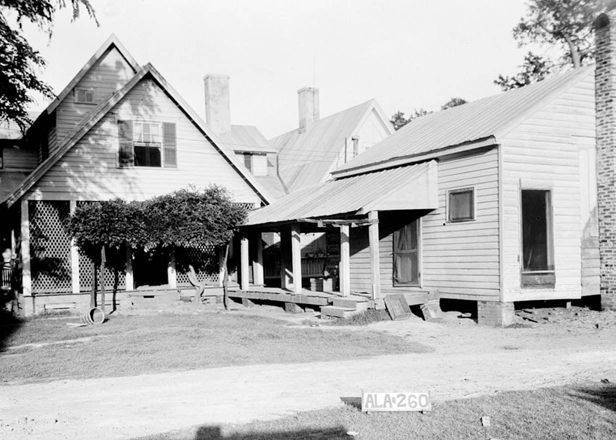 Historic Photo : Waldwic House & Outbuildings, State Route 69, Gallion, Hale County, AL 1 Photograph