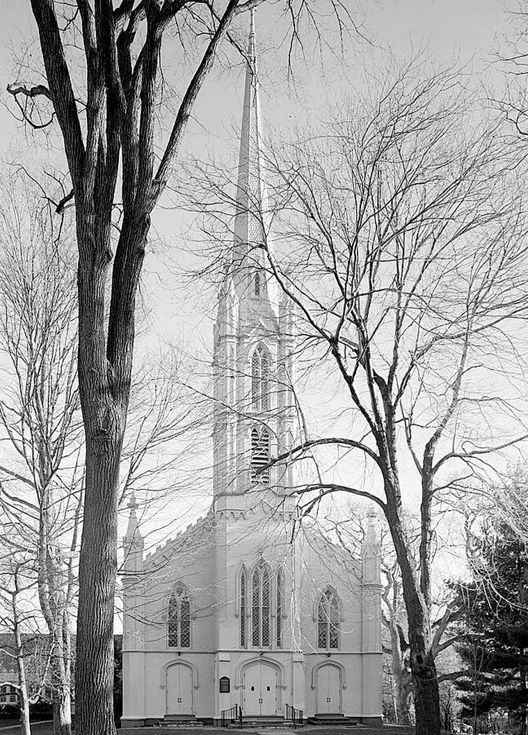 Historic Photo : Trinity Church (P. E.), 651 Pequot Road, Southport, Fairfield County, CT 14 Photograph