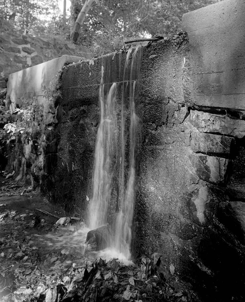 Historic Photo : Whitman Estate, Lower Pond Spillway, Approx. .5 mile south of intersection of DE72 & Ebeneezer Church Road, Newark, New Castle County, DE 9 Photograph