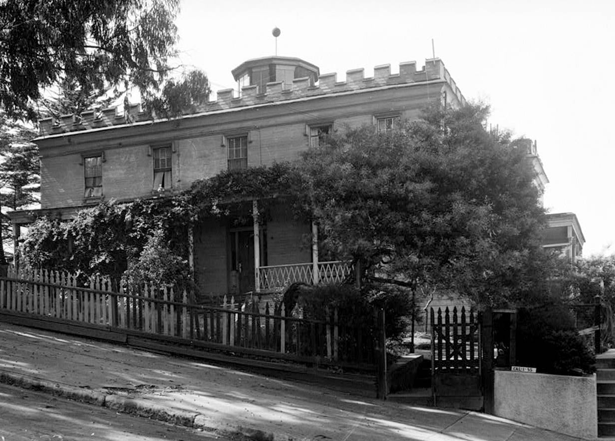 Historic Photo : Humphrey House, 986 Chestnut Street, San Francisco, San Francisco County, CA 1 Photograph