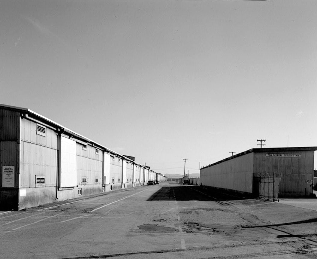 Historic Photo : Oakland Naval Supply Center, Warehouse Type D, Maritime Street at Seventh Avenue, Oakland, Alameda County, CA 14 Photograph
