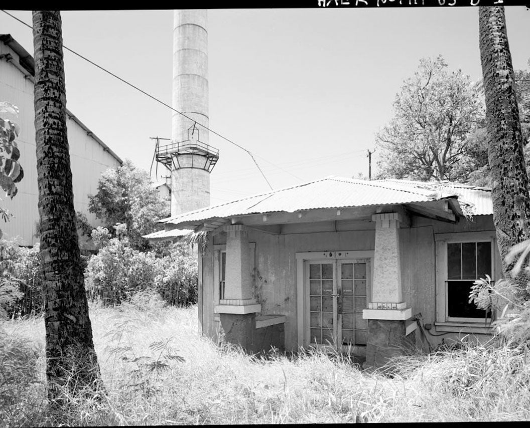 Historic Photo : Kekaha Sugar Company, Factory Office, 8315 Kekaha Road, Kekaha, Kauai County, HI 2 Photograph