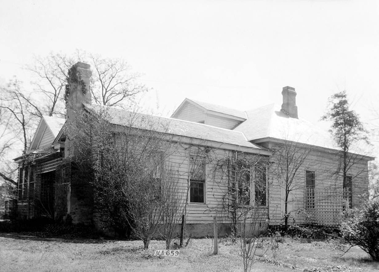 Historic Photo : J. Bruce Airey House, 1202 West Tuskeena Street, Wetumpka, Elmore County, AL 1 Photograph